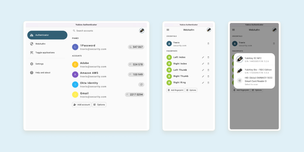 yubikey authenticator desktop